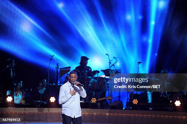 Kpoint Franklin performs onstage at BET Honors 2014 at Warner Theatre on February 8, 2014 in Washington, DC.