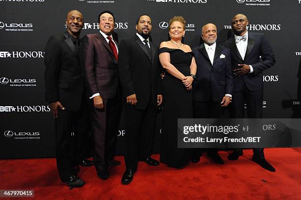 President of Music, Programming, and Specials of BET Networks Stephen G. Hill, musician Smokey Robinson, Ice Cube, Chairman and Chief Executive...