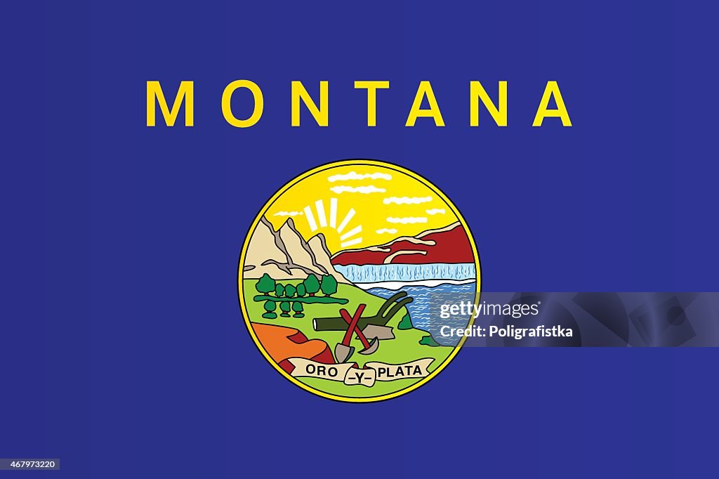 Flag of Montana