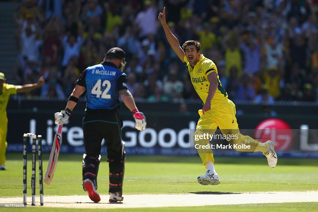 Australia v New Zealand - 2015 ICC Cricket World Cup: Final