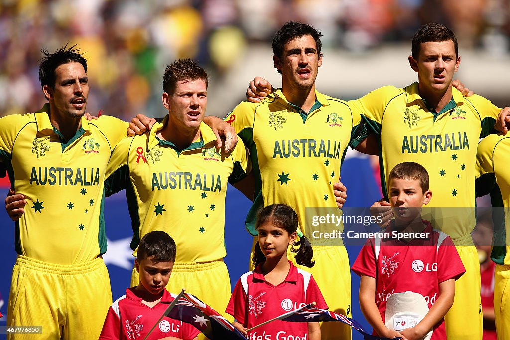 Australia v New Zealand - 2015 ICC Cricket World Cup: Final