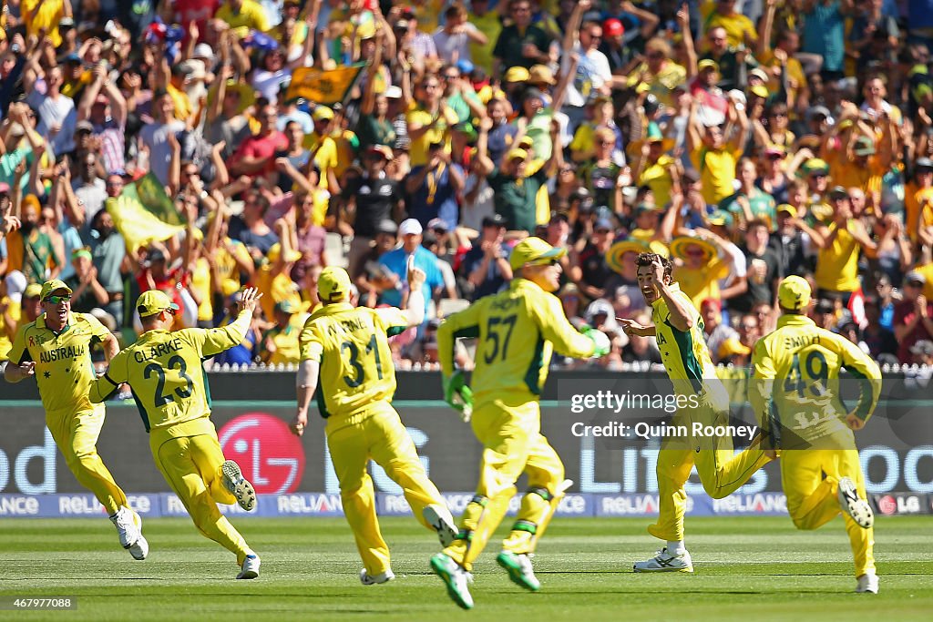 Australia v New Zealand - 2015 ICC Cricket World Cup: Final
