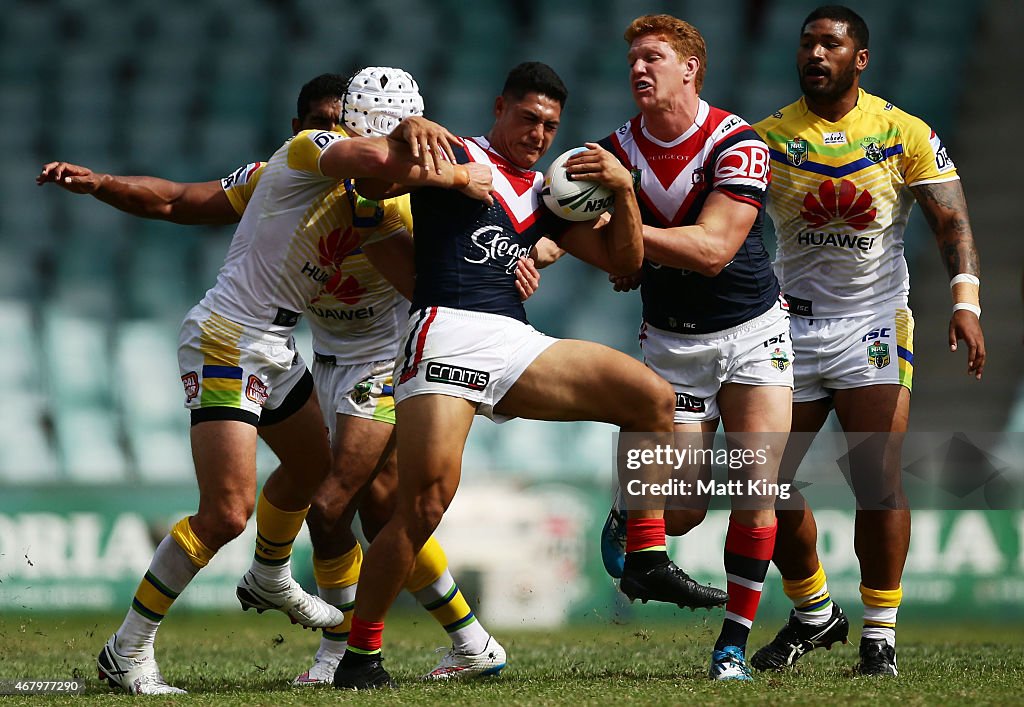 NRL Rd 4 - Roosters v Raiders