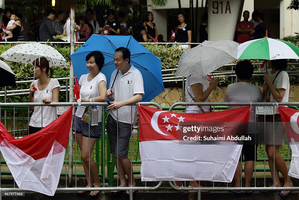 The Funeral Of Former Singaporean Prime Minister Lee Kuan Yew