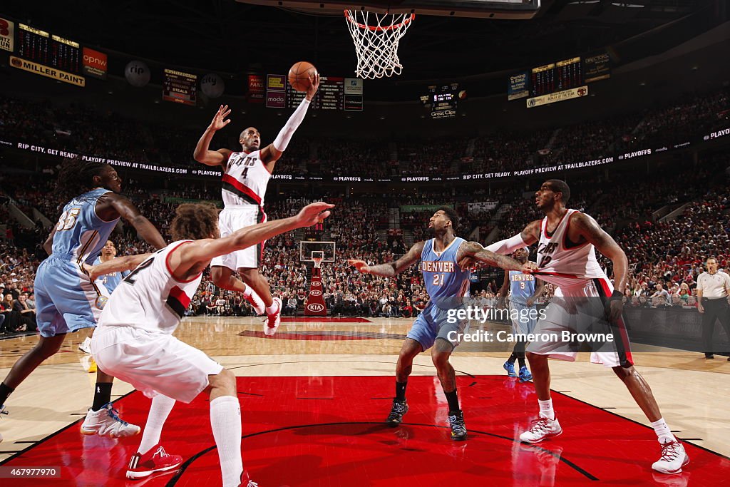 Denver Nuggets v Portland Trail Blazers