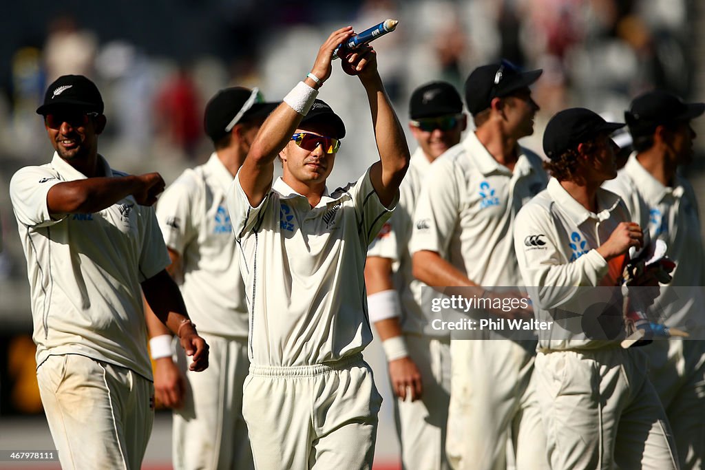 New Zealand v India - First Test: Day 4