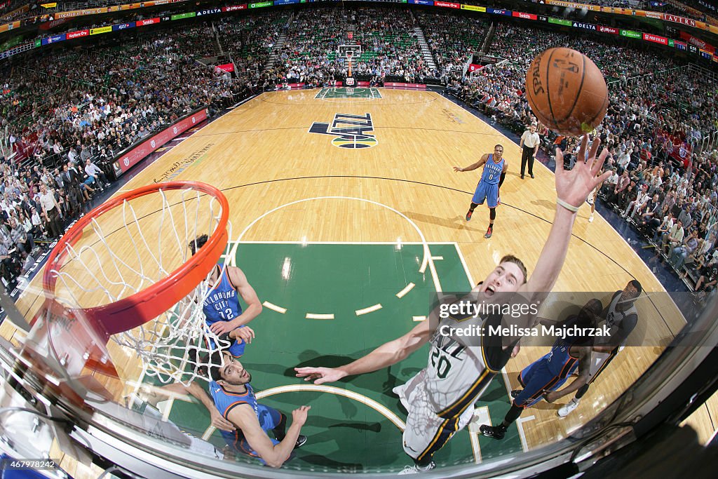 Oklahoma City Thunder v Utah Jazz