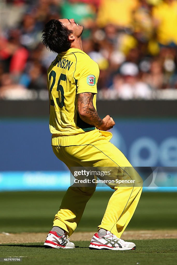 Australia v New Zealand - 2015 ICC Cricket World Cup: Final