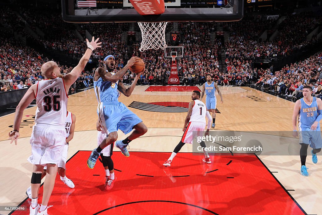 Denver Nuggets v Portland Trail Blazers