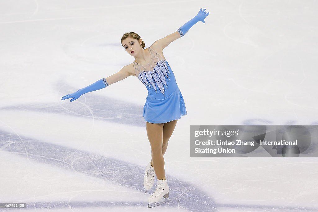 2015 Shanghai World Figure Skating Championships - Day 4