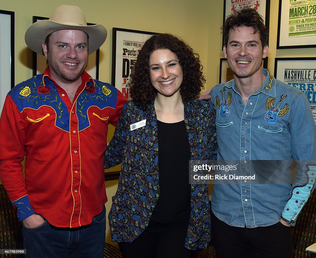 Country Music Hall Of Fame And Museum Presents Old Crow Medicine Show's Ketch Secor And Critter Fuqua Songwriter Session For "Dylan, Cash, And The Nashville Cats" Exhibition Opening Weekend