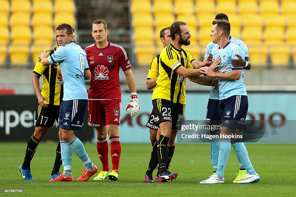 A-League Rd 23 - Wellington v Sydney