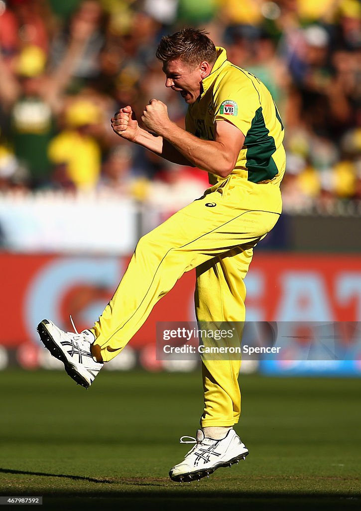 Australia v New Zealand - 2015 ICC Cricket World Cup: Final