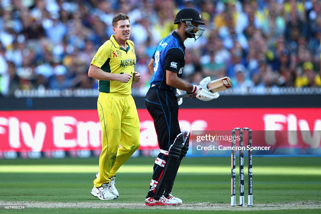 Australia v New Zealand - 2015 ICC Cricket World Cup: Final