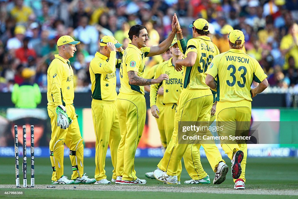 Australia v New Zealand - 2015 ICC Cricket World Cup: Final