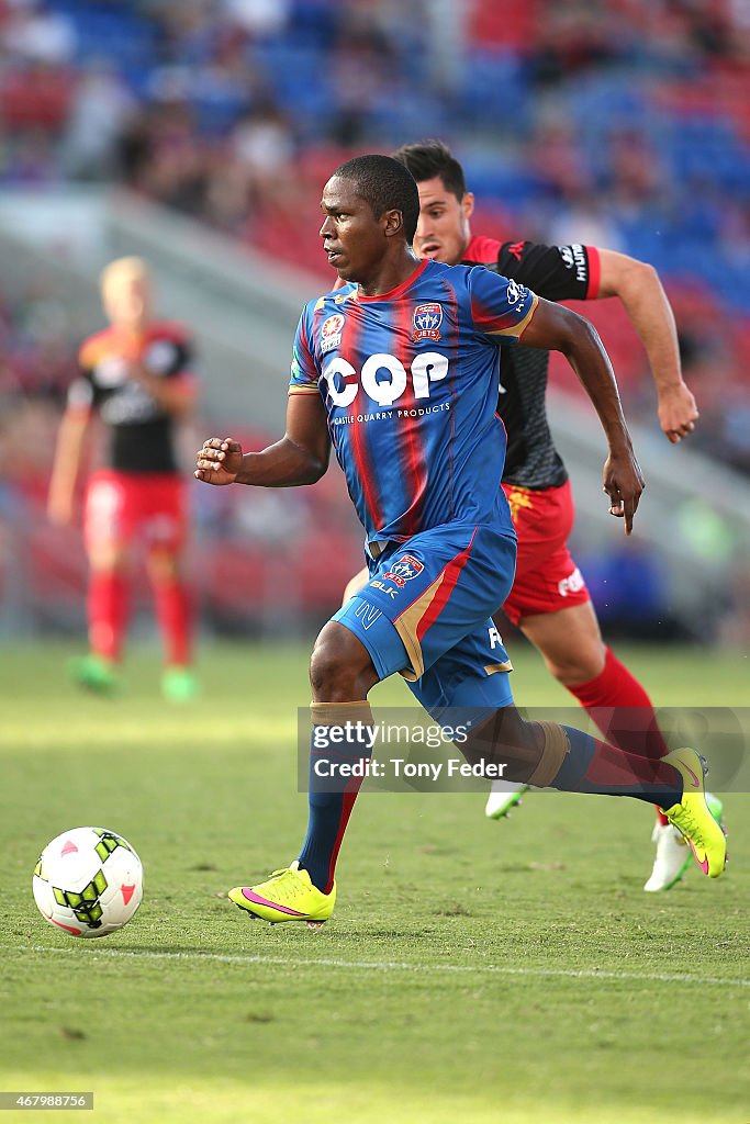 A-League Rd 23 - Newcastle v Adelaide