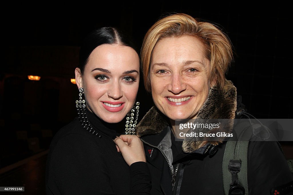Celebrities Visit Broadway - March 28, 2015