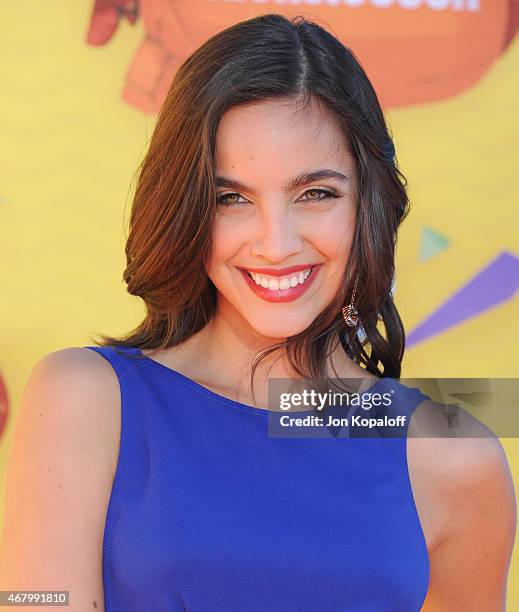 Actress Maria Gabriela de Faria arrives at Nickelodeon's 28th Annual Kids' Choice Awards at The Forum on March 28, 2015 in Inglewood, California.