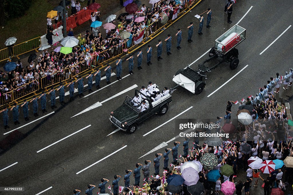 Funeral of Singapore's First Elected Prime Minister Lee Kuan Yew