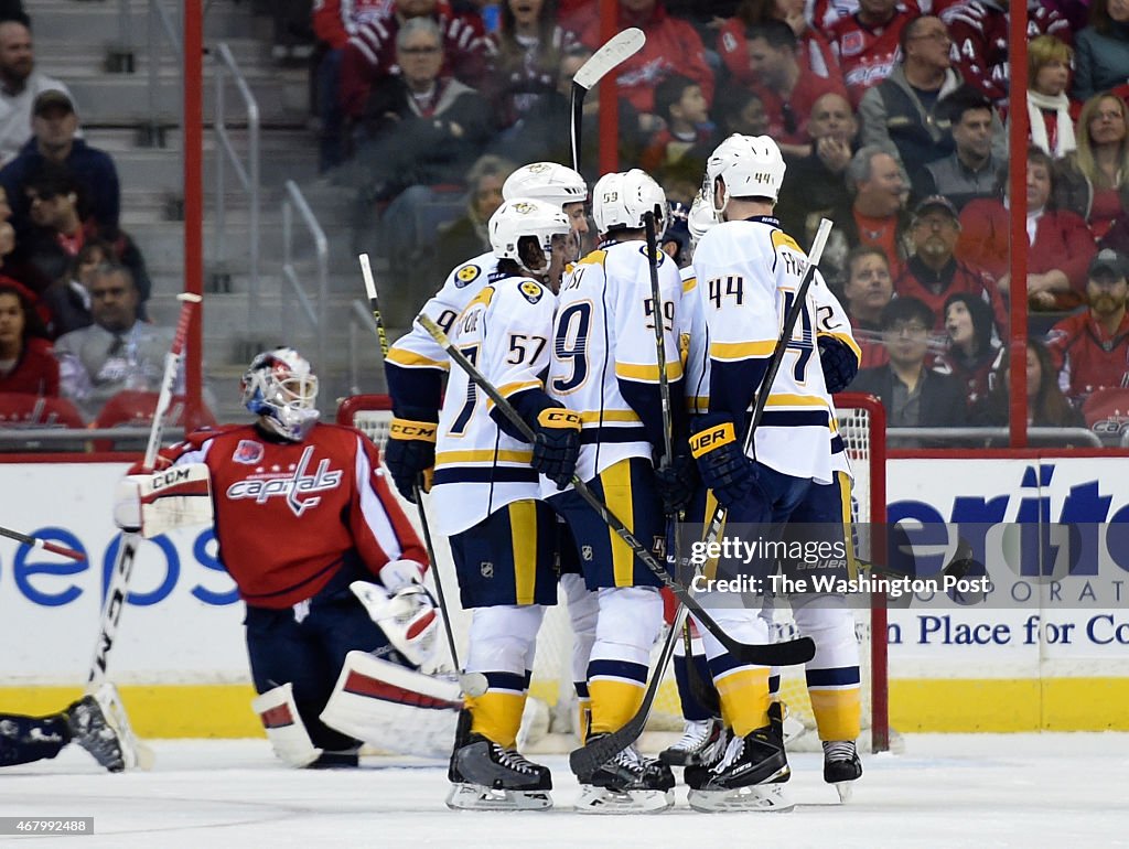 NHL-Nashville Predators at Washington Capitals