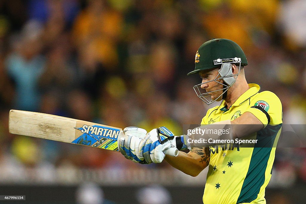 Australia v New Zealand - 2015 ICC Cricket World Cup: Final