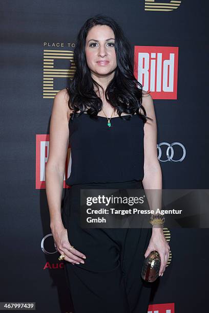 Minu Barati attends the BILD 'Place to B' Party at Grill Royal on February 8, 2014 in Berlin, Germany.