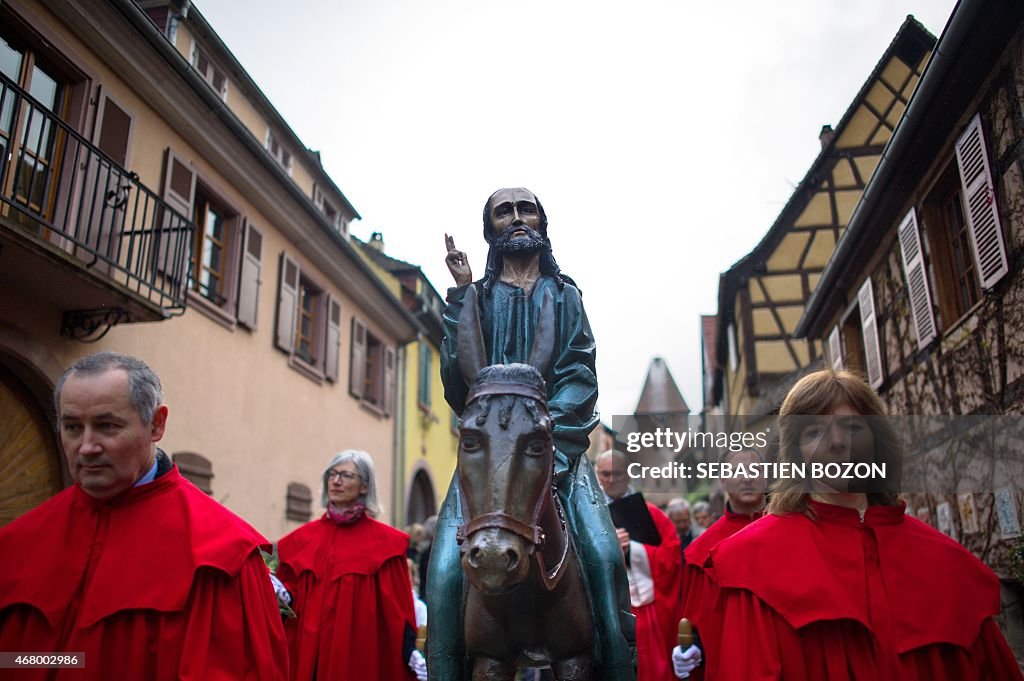 FRANCE-RELIGION-PALM-SUNDAY