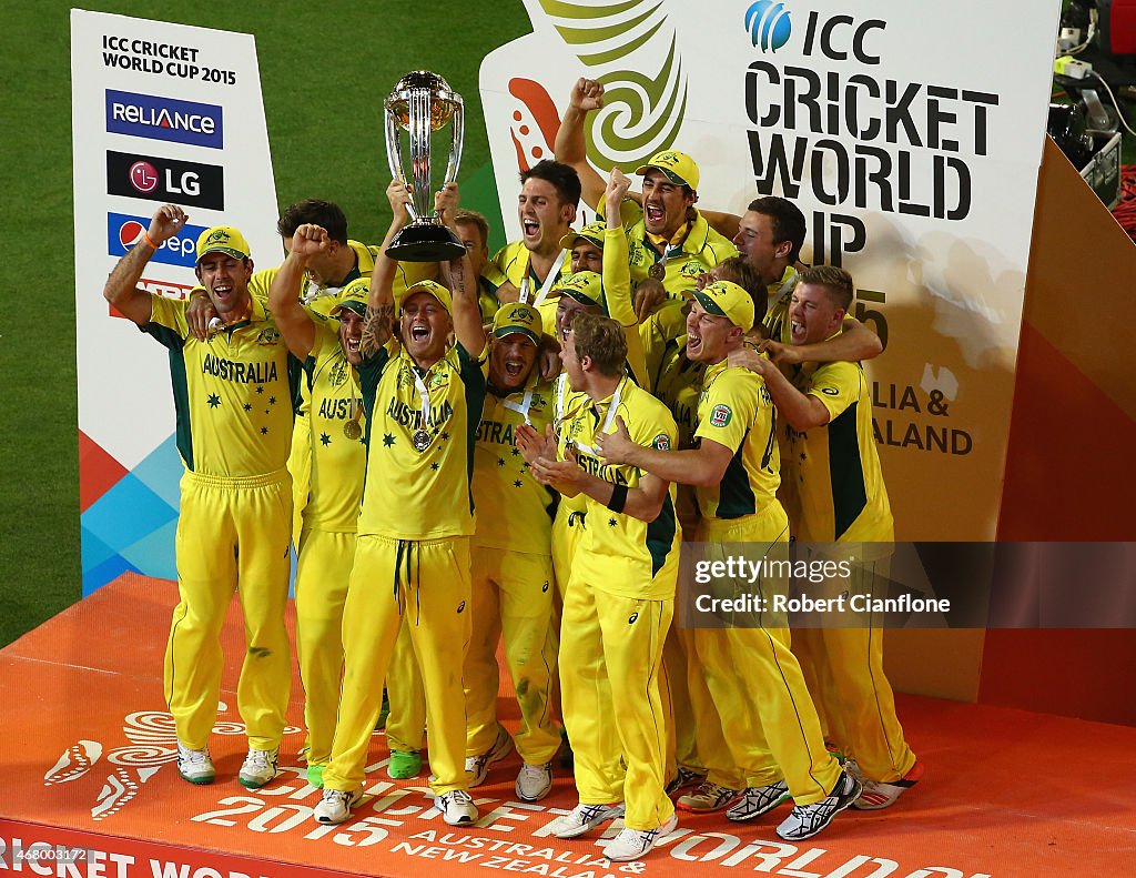 Australia v New Zealand - 2015 ICC Cricket World Cup: Final