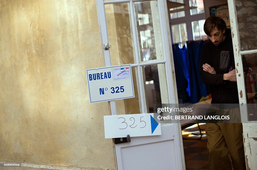 FRANCE-VOTE-DEPARTEMENTALES-VAUCLUSE