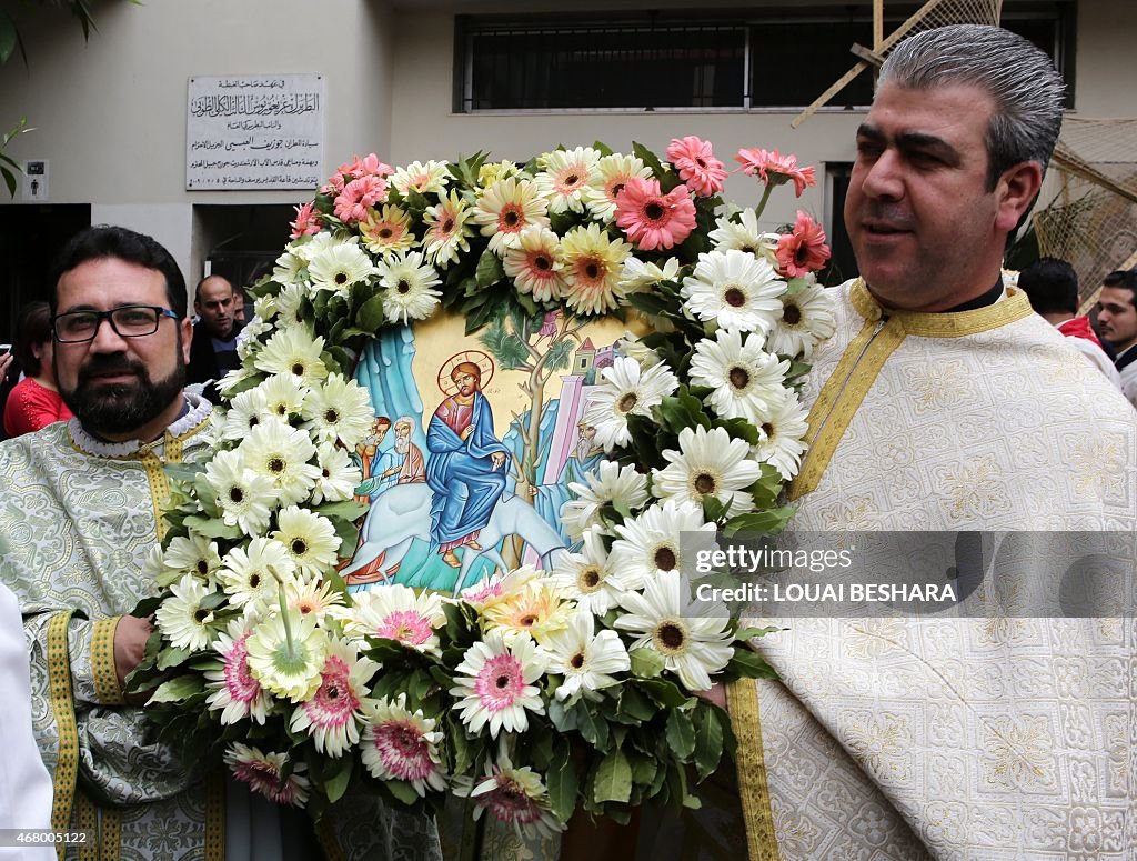 SYRIA-CHRISTIAN-RELIGION-HOLY WEEK-EASTER