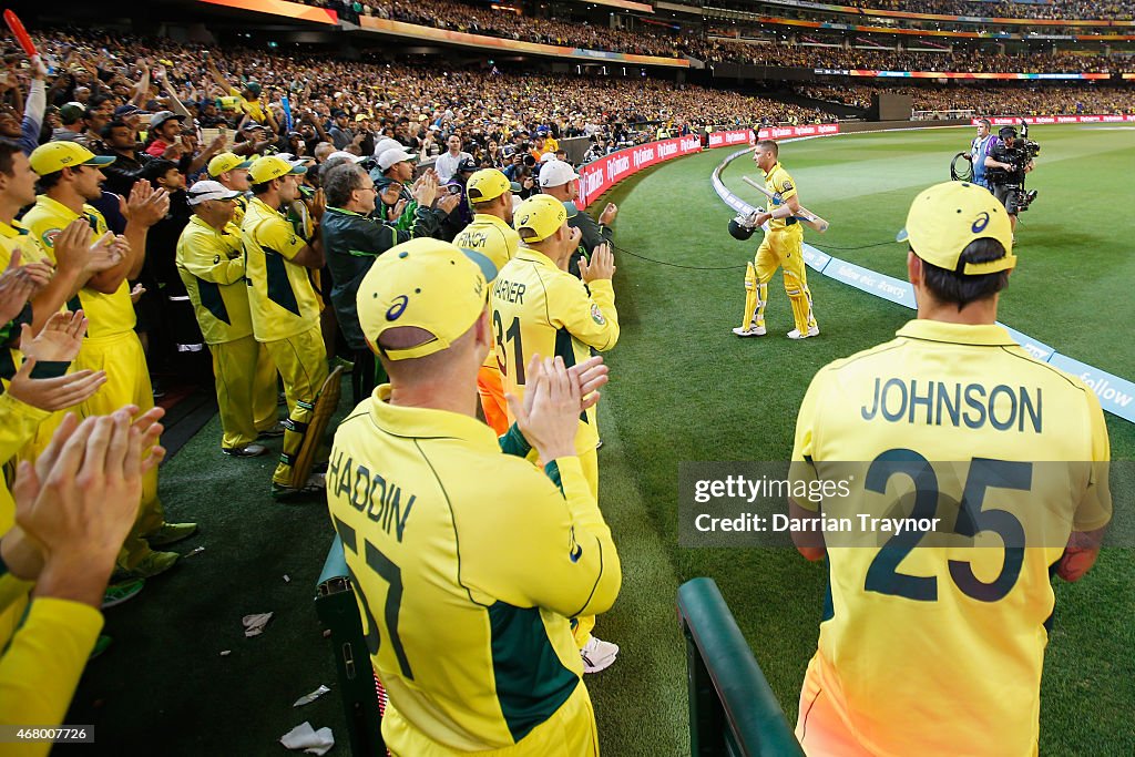 Australia v New Zealand - 2015 ICC Cricket World Cup: Final