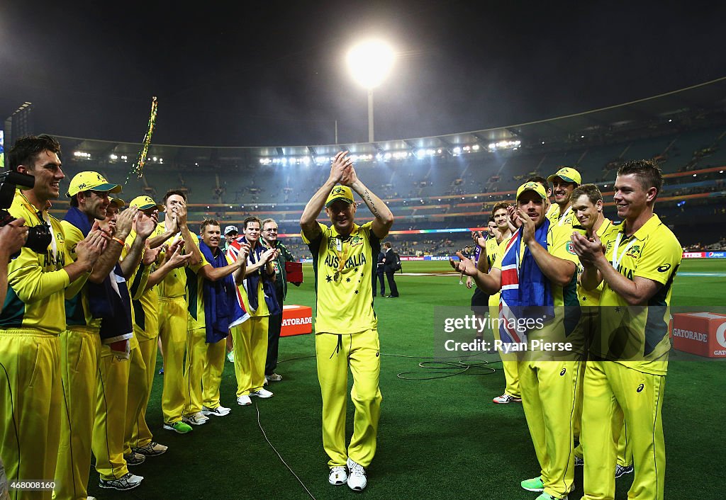 Australia v New Zealand - 2015 ICC Cricket World Cup: Final