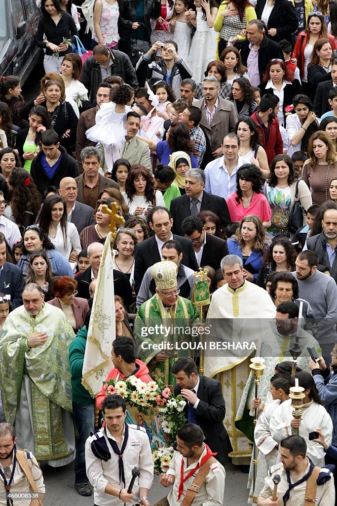 SYRIA-CHRISTIAN-RELIGION-HOLY WEEK-EASTER