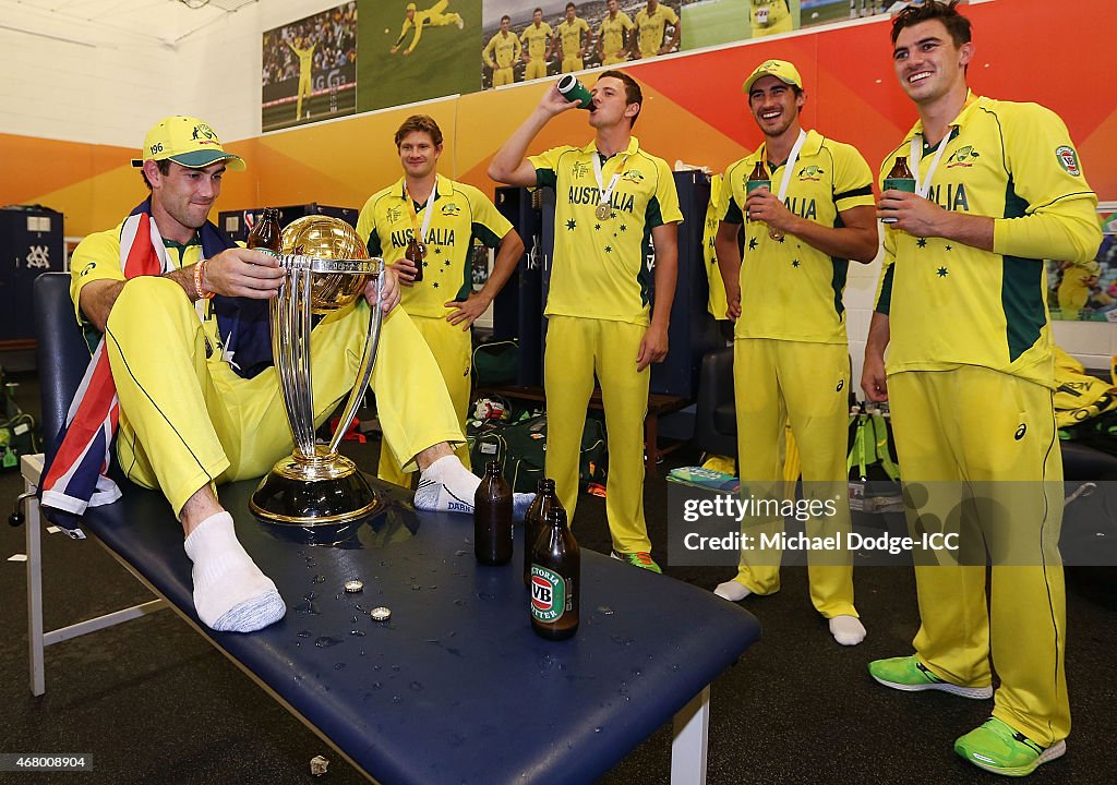 Australia v New Zealand - 2015 ICC Cricket World Cup: Final