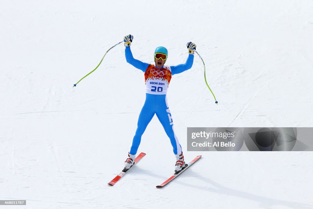 Alpine Skiing - Winter Olympics Day 2