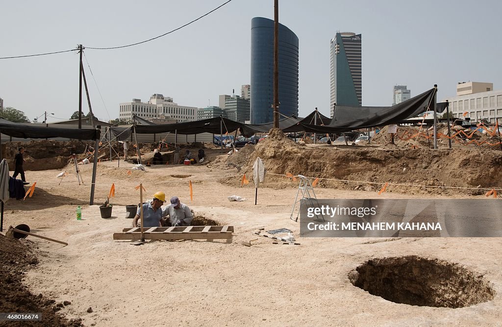 ISRAEL-EGYPT-ARCHAEOLOGY-BEER