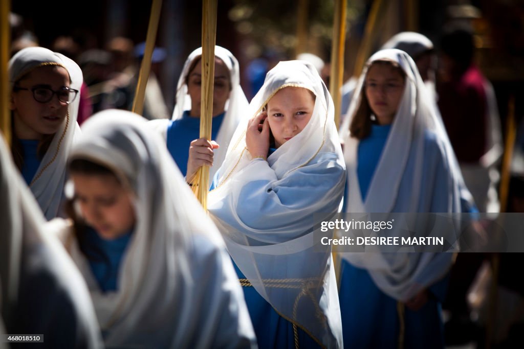 SPAIN-RELIGION-HOLY-WEEK