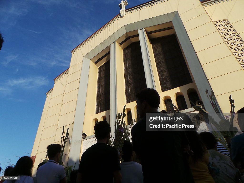 Filipino Catholic celebrates Palm Sunday by bringing '...