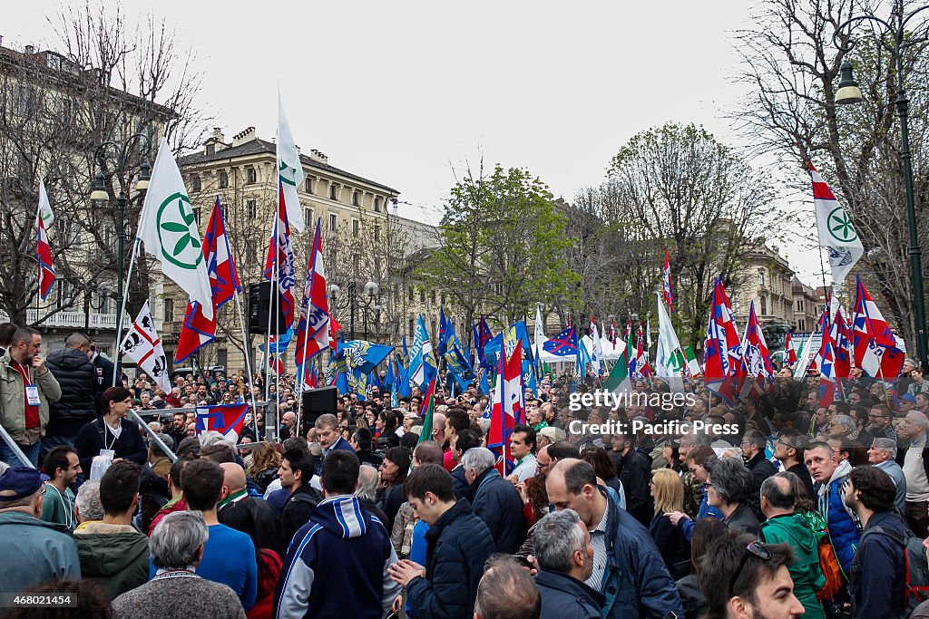 Event Nothern League against Chiamparino's government...