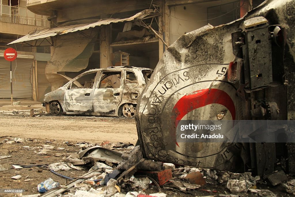 Syrian army attacks on hospital in Idlib