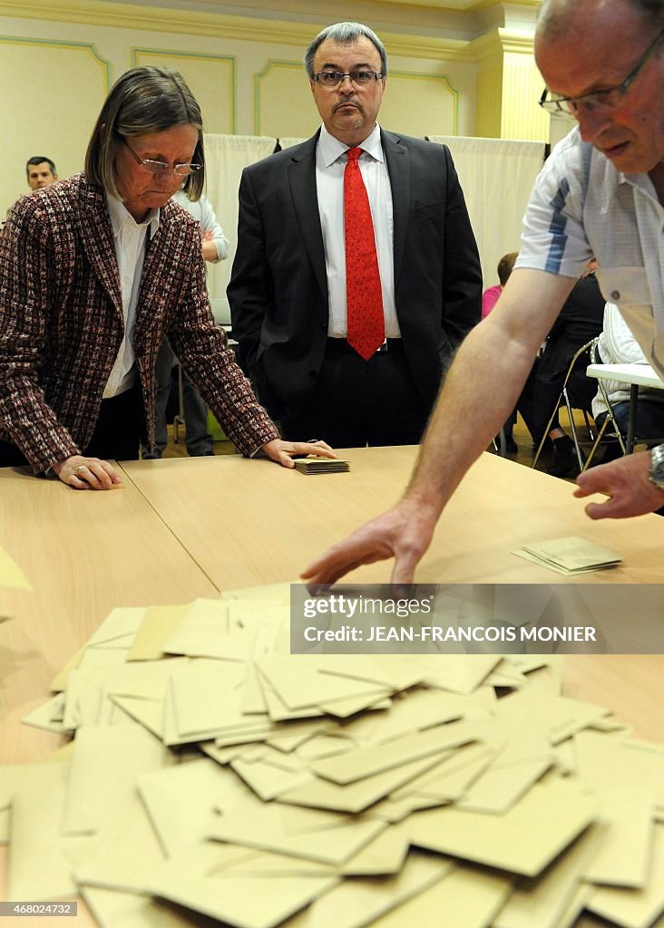 FRANCE-VOTE-DEPARTEMENTALES-COTES-D'ARMOR