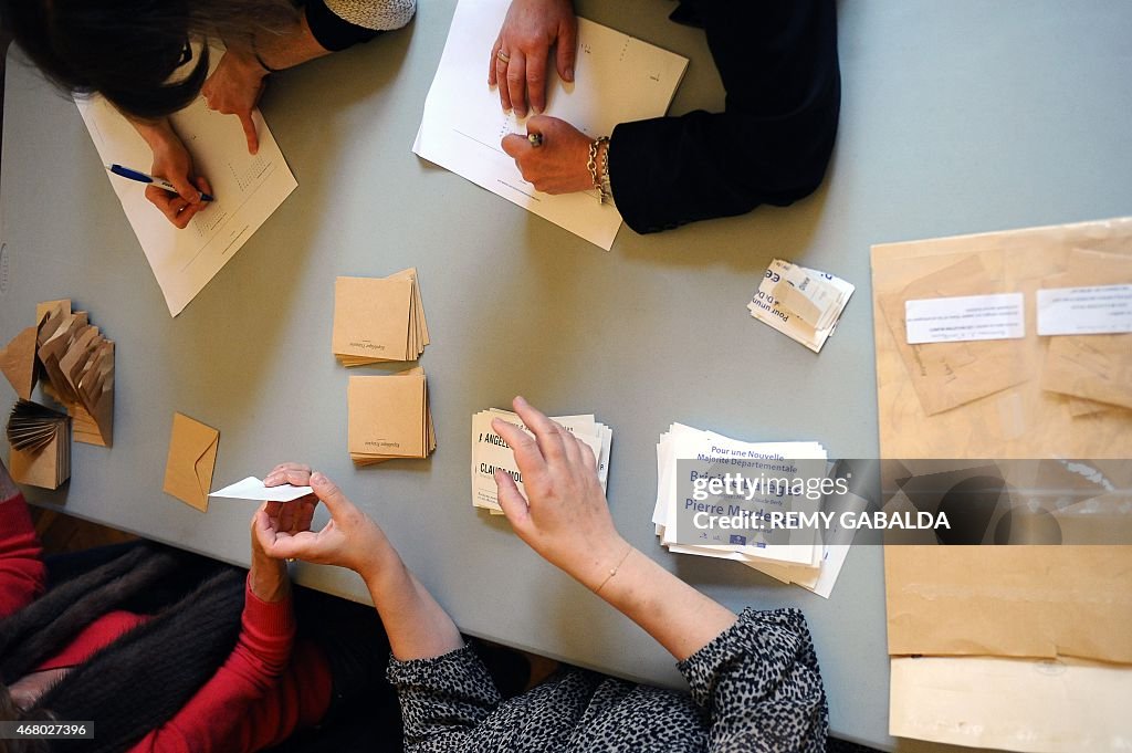 FRANCE-VOTE-DEPARTEMENTALES-TARN