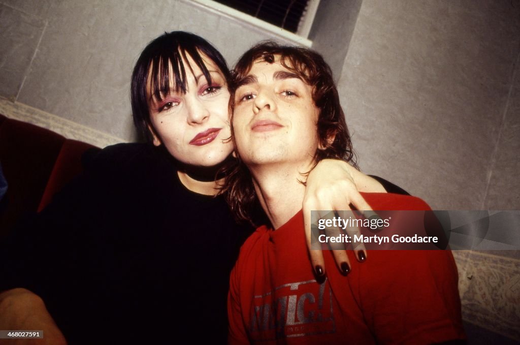 Pearl Lowe And Danny Goffey From Supergrass London 2000