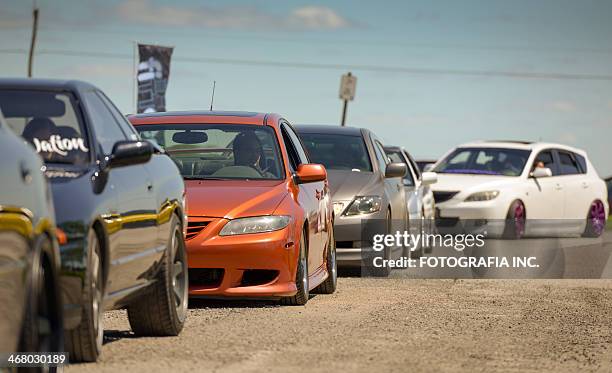 fitted weekend in toronto - customised car stockfoto's en -beelden