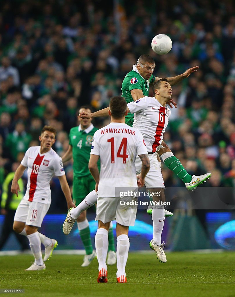 Republic of Ireland v Poland - EURO 2016 Qualifier