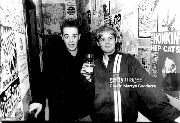 Ant and Dec, at the Dublin Castle, London, United Kingdom, 1994.