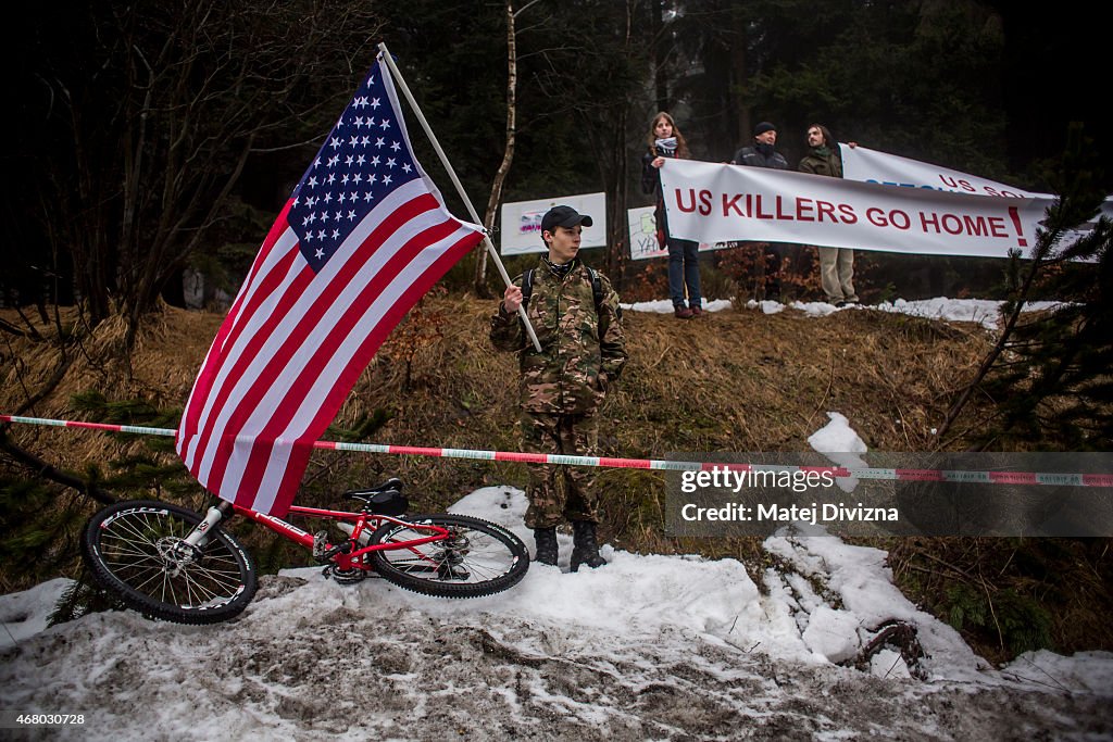 U.S. Troops Cross Czech Republic In "Operation Atlantic Resolve" Exercises