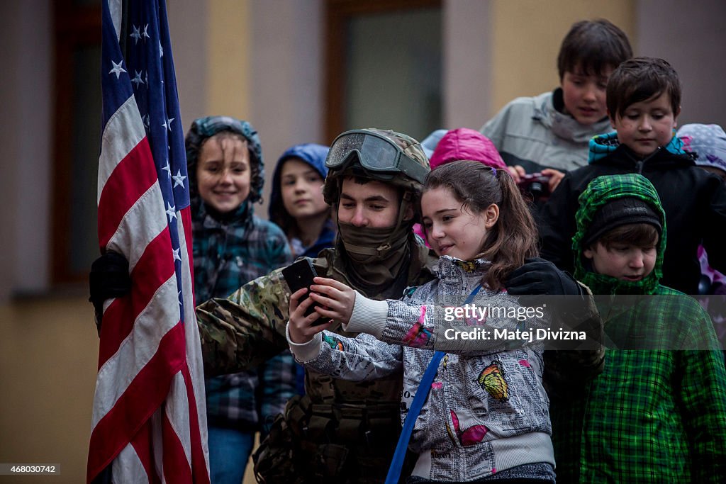 U.S. Troops Cross Czech Republic In "Operation Atlantic Resolve" Exercises