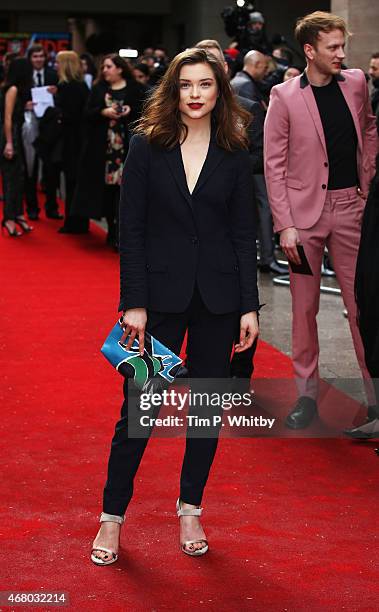 Sophie Cookson attends the Jameson Empire Awards 2015 at Grosvenor House Hotel on March 29, 2015 in London, England.