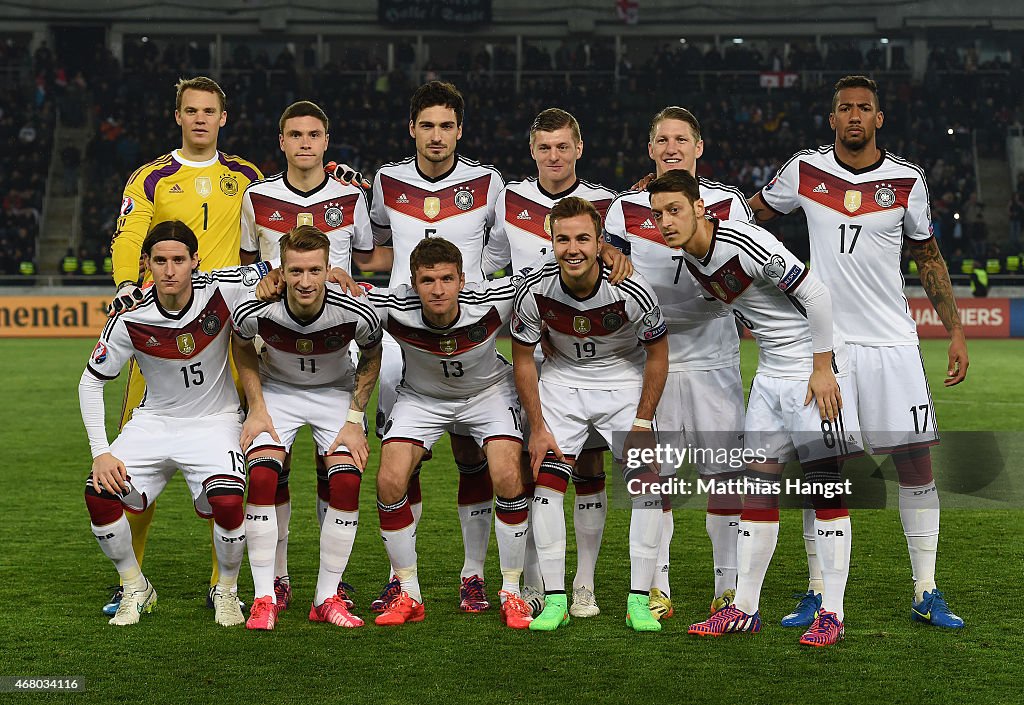 Georgia v Germany - EURO 2016 Qualifier